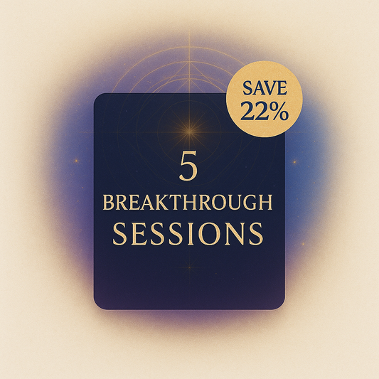 1-on-1 Breakthrough Sessions x5 (Best Value)